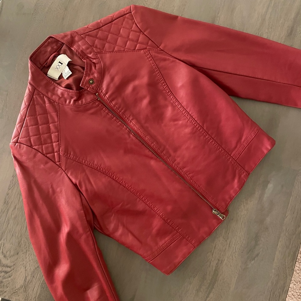 Red Leather Jacket